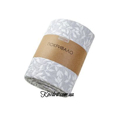 Покривало стьобане Home Line "Біло-сіре", 210х240 см dt178341